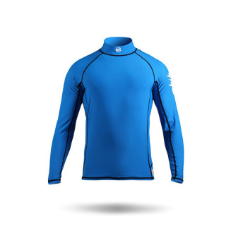 ZHIK SPANDEX TOP LS KIDS CYAN