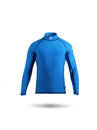 ZHIK SPANDEX TOP LS KIDS CYAN