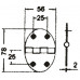 ΜΕΝΤΕΣΕΣ OVAL INOX 316 78*56mm