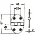 ΜΕΝΤΕΣΕΣ OVAL INOX 316 48*67mm