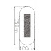 ΕΝΙΣΧΥΣΗ ΚΑΘΙΣΜΑΤΟΣ 350x120mm