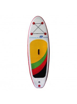 SUP 250 (250x63x15 cm) YELLOW-GREEN-RED-BLACK