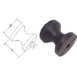 BOW ROLLER 76mm