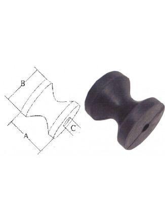 BOW ROLLER 76mm