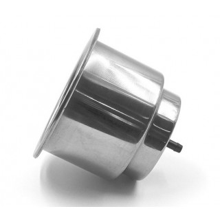 TREM ΠΟΤΗΡΟΘΗΚΗ INOX ΜΕ LED 12V Φ89mm