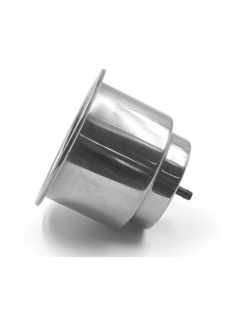 TREM ΠΟΤΗΡΟΘΗΚΗ INOX ΜΕ LED 12V Φ89mm