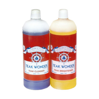 TEAK WONDER COMBO PACK 1lt CLEANER+1lt BRIGHTENER