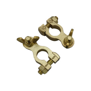 AKΡΟΔΕΚΤΗΣ ΜΠΑΤΑΡΙΑΣ BRASS WING NUT