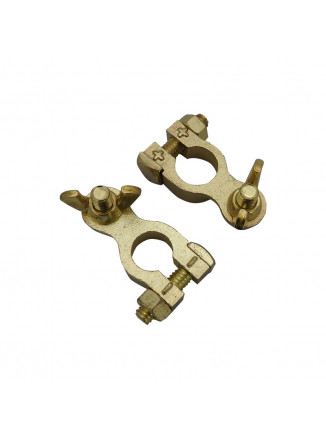 AKΡΟΔΕΚΤΗΣ ΜΠΑΤΑΡΙΑΣ BRASS WING NUT