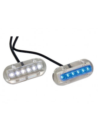 TREM ΠΡΟΒΟΛΑΚΙ ΥΠΟΒΡΥΧΙΟ 6LED 12V ΜΠΛΕ
