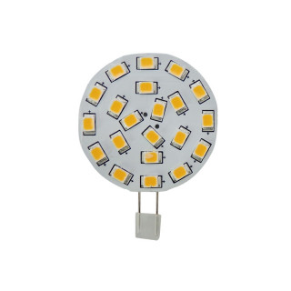 ΛΑΜΠAKI 15LED G4 WARM WHITE Φ44 3W 10-30VDC