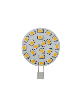 ΛΑΜΠAKI 15LED G4 WARM WHITE Φ44 3W 10-30VDC