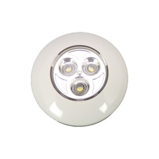 ΦΩΤΙΣΤΙΚΟ 3 LED ΧΩΝΕΥΤΟ Φ70mm