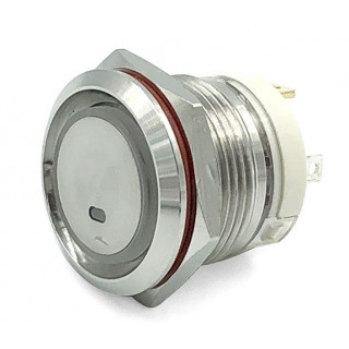 TREM BUTTON ΜΕΤΑΛΛΙΚΟ ΦΩΤΙΖΟΜΕΝΟ 20A ON-OFF